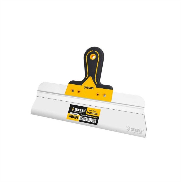 SGS638 EĞRİ SAPLI ISPATULA 40CM PASLANMAZ ÇELİK
