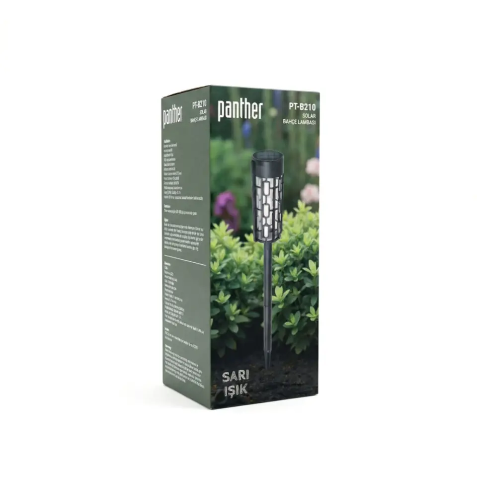 PANTHER PT-B210 SOLAR LED BAHÇE LAMBASI