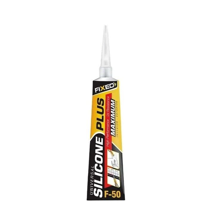 SGS F50 FIXED TÜP SİLİKON ŞEFFAF 50GR