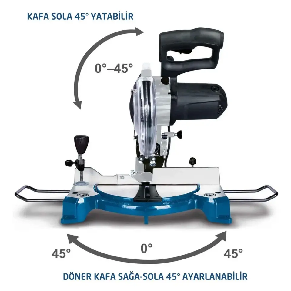 SCHEPPACH HM80L LASERLİ GÖNYE KESME MAKİNASI
