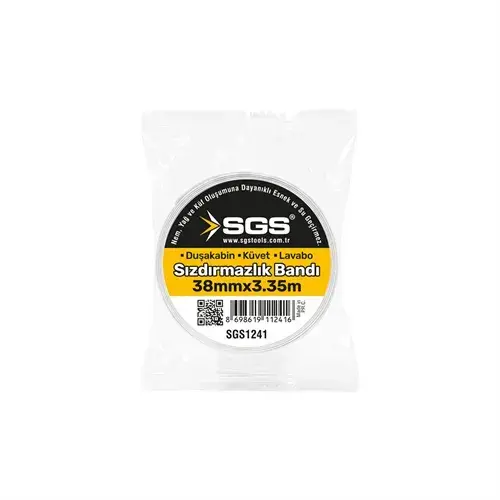 SGS1241 KÖŞE SIZDIRMAZLIK BANDI AKRİLİK 38MM*3,35MT