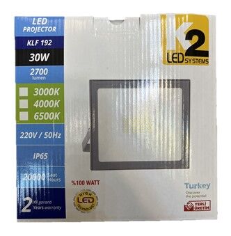 KLF192 SMD LED DÖKÜM 30W BEYAZ
