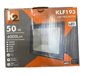 KLF193 50W GÜNIŞIĞI LED DÖKÜM 50W