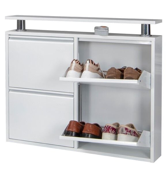 KASER 2*2 GRİ METAL AYAKKABILIK