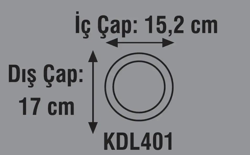 KDL401 SLİM LED PANEL 12W ARARENK