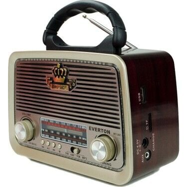 EVERTON RT-301 BLUETOOTH UAB-SD-FM NOSTALJİK RADYO