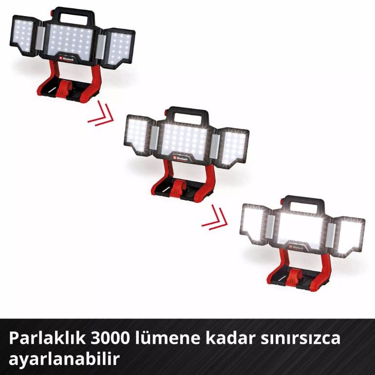 EİNHEL 4514172 TP-CL 18/3000 Lİ-SOLO AKÜLÜ PROJEKTÖR