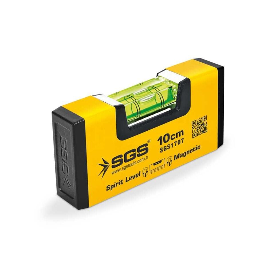 SGS1707 ALÜMİNYUM MIKNATISLI SU TERAZİSİ 10CM
