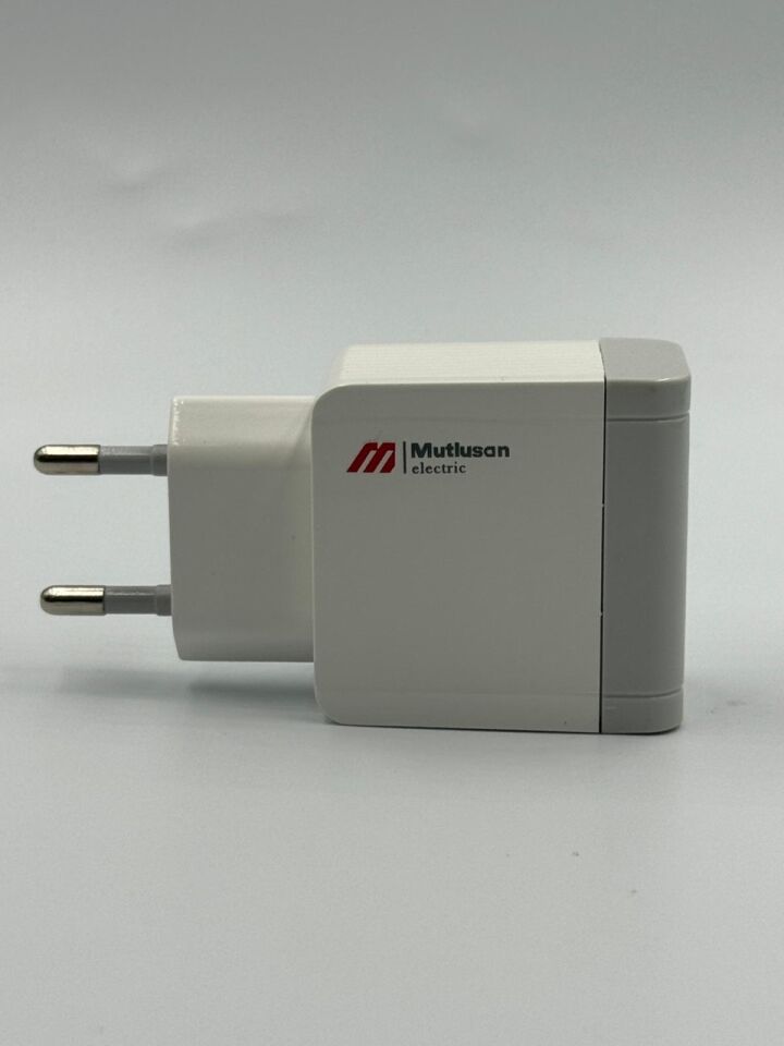MUTLUSAN USB+TYPE-C FİŞ ADAPTÖR 2,4A