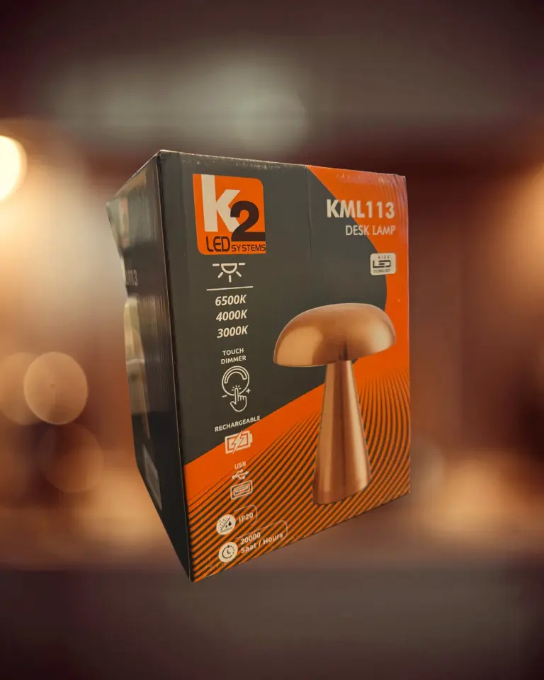 KML113 DOKUNMATİK ROSE MASA LAMBASI