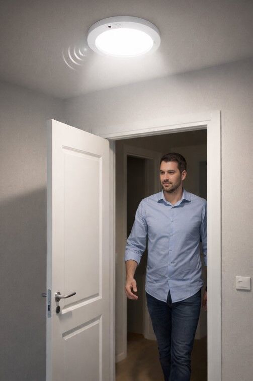 CATA CT-9247B 20W SENSÖRLÜ SIVA ÜSTÜ LED ARMATÜR BEYAZ