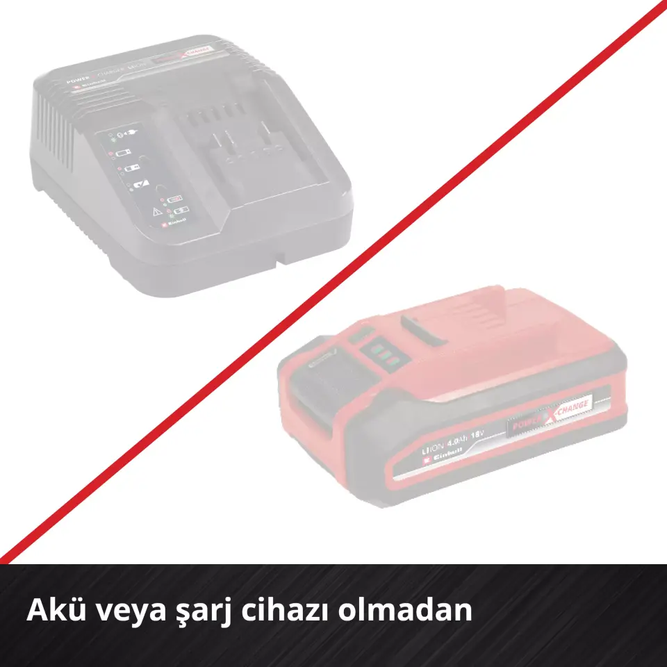 EİNHELL 4514290 TE-AD 18 Lİ SOLO AKÜLÜ DİK AÇILI VİDALAMA 4AM AKÜ