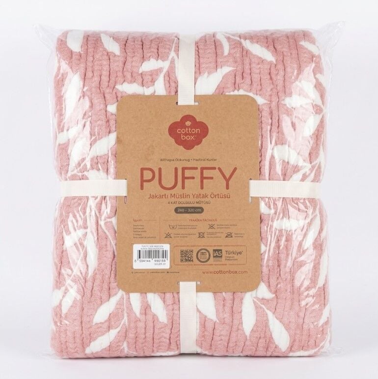 COTTON BOX PUFFY JAKARLI MUSLIN SERENA ÇİFT KİŞİLİK