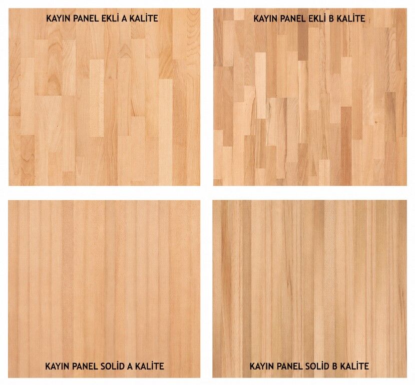 MASİF KAYIN 18MM*60*200 AB EKLİ