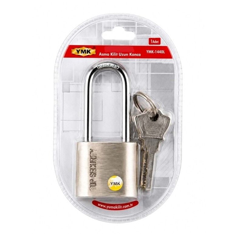YMK ASMA KİLİT CROM UZUN 40MM