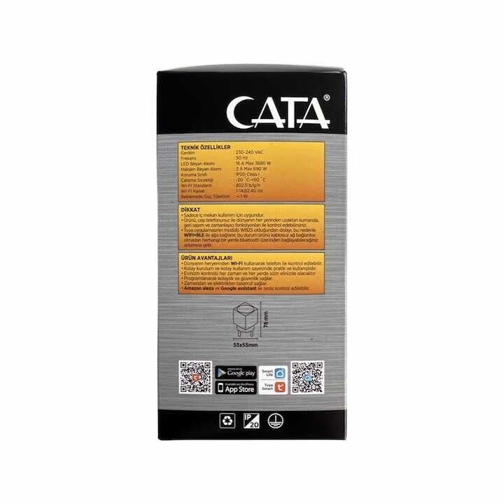 CATA CT-4010 AKILLI PRİZ 16 AMPER