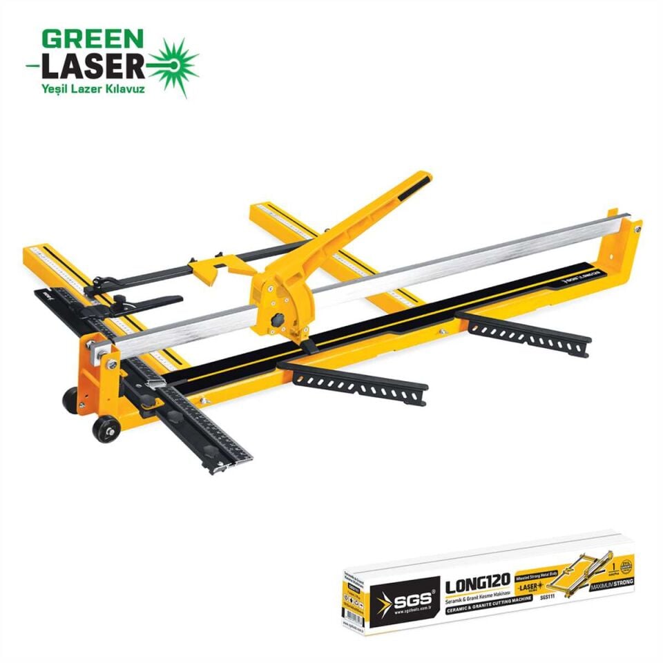 SGS111 SERAMİK-GRANİT KESME MAKİNESİ LONG120 YEŞİL LAZERLİ