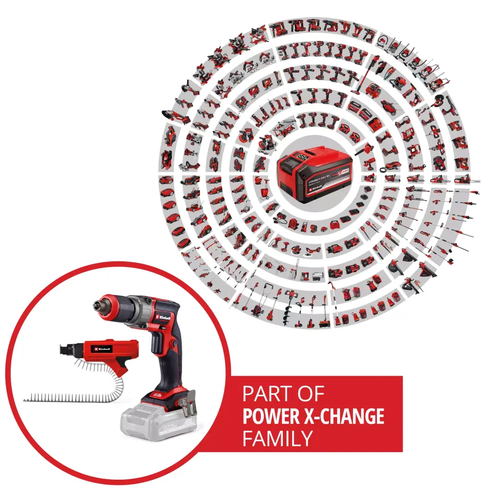 EİNHELL 4261012 TP-DY 18 Lİ BL+MAGAZİNE AKÜLÜ ALÇIPAN VİDALAMA