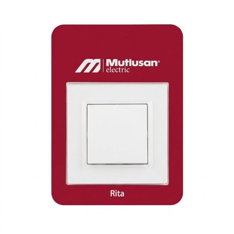 MUTLUSAN RİTA ANAHTAR VİDALI BEYAZ BİLİSTERLİ 2220 401 0201B