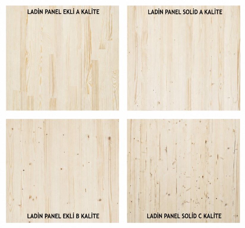 MASİF LADİN 18MM*128*200 AB EKLİ