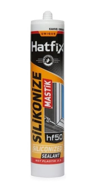 MASTİK HATFİX SİLİKONİZE KAHVE  500GR