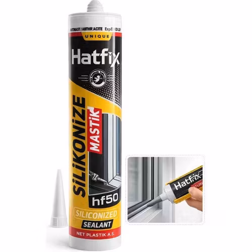 MASTİK HATFİX SİLİKONİZE KAYINMEŞE  500GR