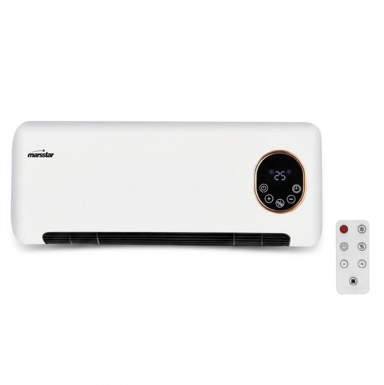 MARSSTAR MS-210 DUVAR TİPİ FANLI ISITICI 2000W KUMANDALI