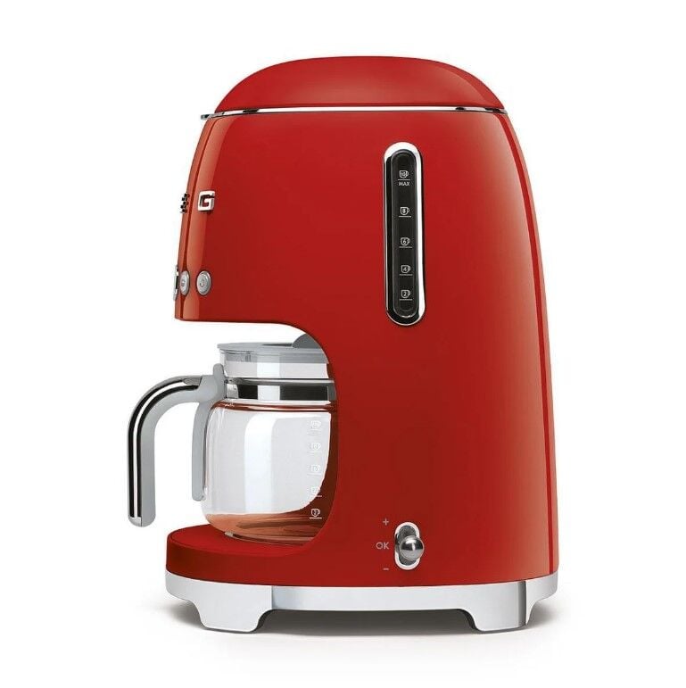 SMEG DCF02RDEU FİLTRE KAHVE MAK.KIRMIZI