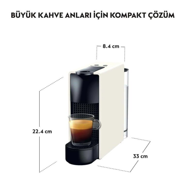 NESPRESSO ESSENZA MİNİ BEYAZ C30