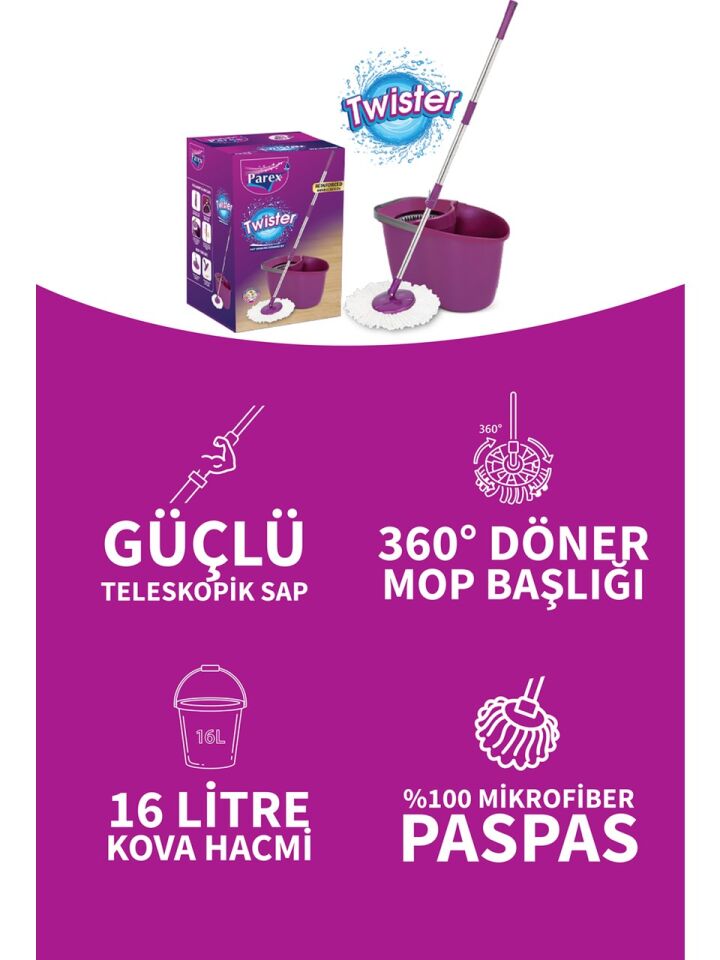 PAREX TWİSTER TEMİZLİK SETİ
