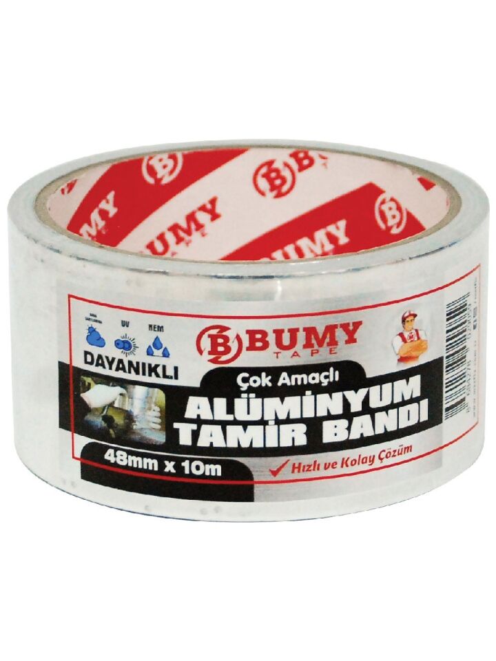 BUMY ÇOK AMAÇLI ALÜMİNYUM TAMİR BANDI 48MM*10MT