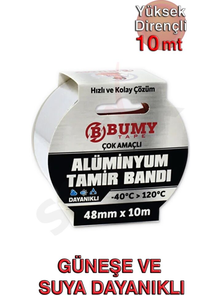BUMY ÇOK AMAÇLI ALÜMİNYUM TAMİR BANDI 48MM*10MT