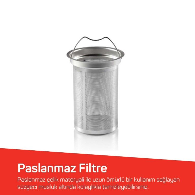 AR3158-06 ARZUM NEOSTEEL ÇAY MAKİNESİ INOX