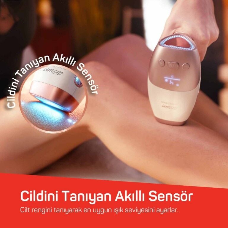 AR5178-02 ARZUM SATEEN TOUCH PRO IPL TÜY ALMA SİSTEMİ BEYAZ