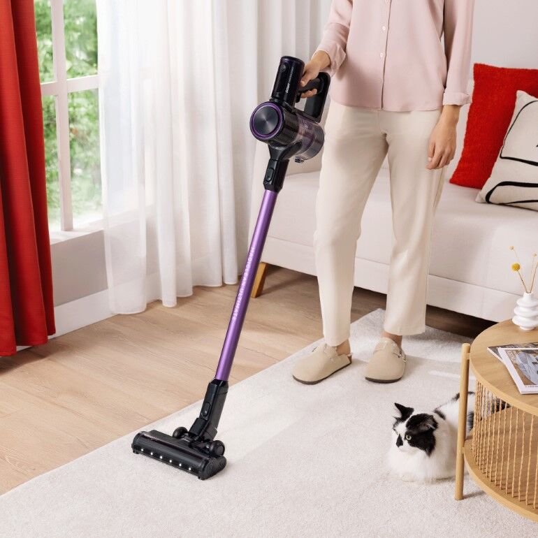 AR4206-M ARZUM MAGICLEAN ULTIMATE DİKEY ŞARJLI SÜPÜRGE MOR