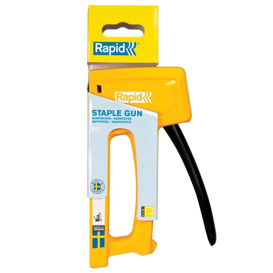 RAPID R13 MEKANİK ZIMBA TABANCASI (SARI)