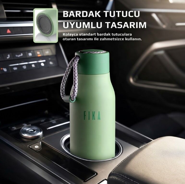 ANSAN D-NEOVF0604 FİKA RENTO VAKUMLU TERMOS ŞİŞE 600ML MİNT YEŞİLİ