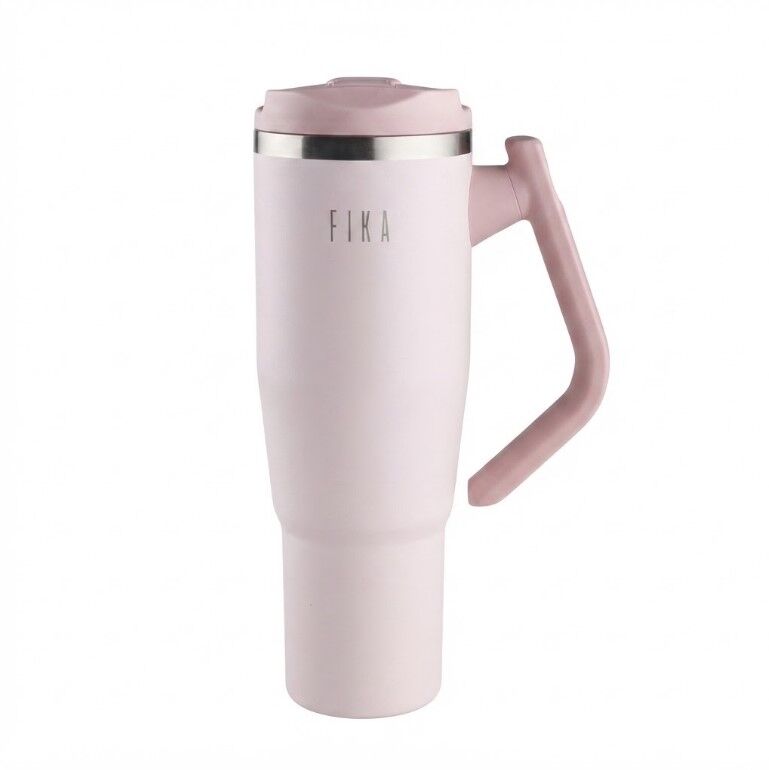 ANSAN D-NEOVF1203 FİKA LUMİ DÖNER KULPLU TERMOS 1200ML PUDRA