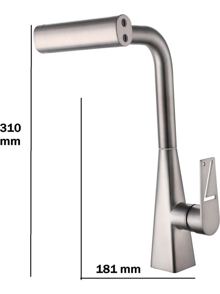 FLEKO LORA PLUS INOX SPİRALLİ MUTFAK BATARYASI