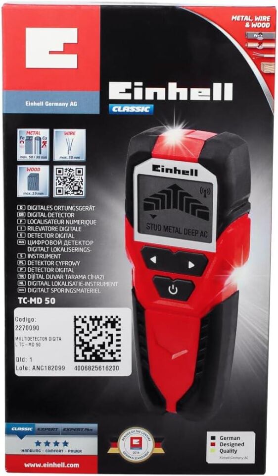 EİNHELL TC-MD 50 DİJİTAL DUVAR TARAMA CİHAZI