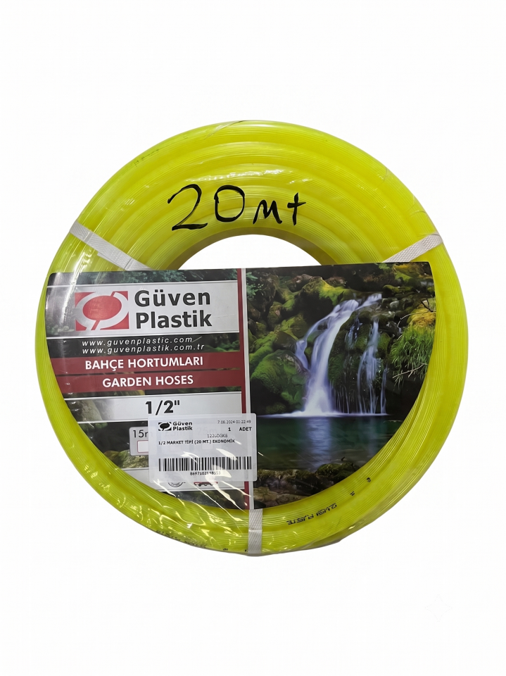 GÜVEN PLASTİK 1/2 (20MT) EKO MARKET TİPİ 1220ESKS