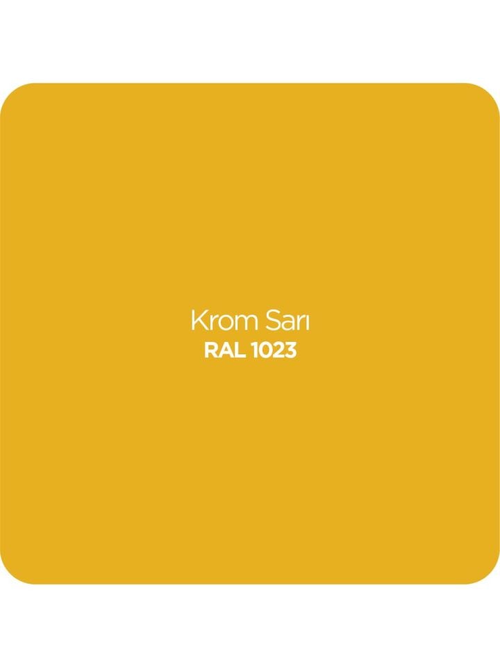 POLİSAN- KROM SARI RAL 1023 AKRİLİK SPREY BOYA