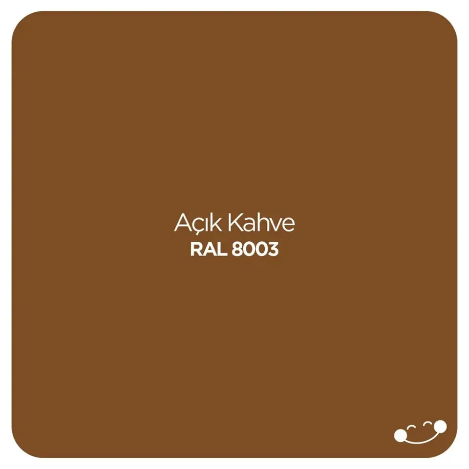 POLİSAN- AÇIK KAHVE RAL 8003 AKRİLİK SPREY BOYA
