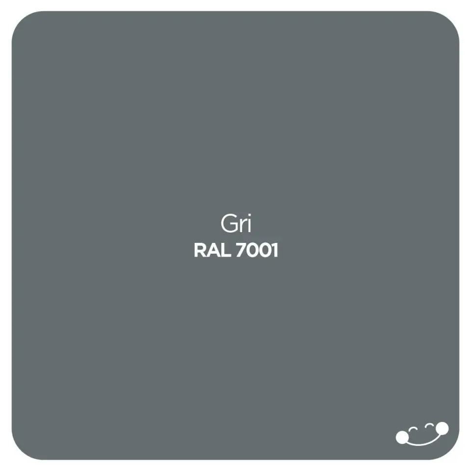 POLİSAN- GRİ RAL 7001 AKRİLİK BOYA