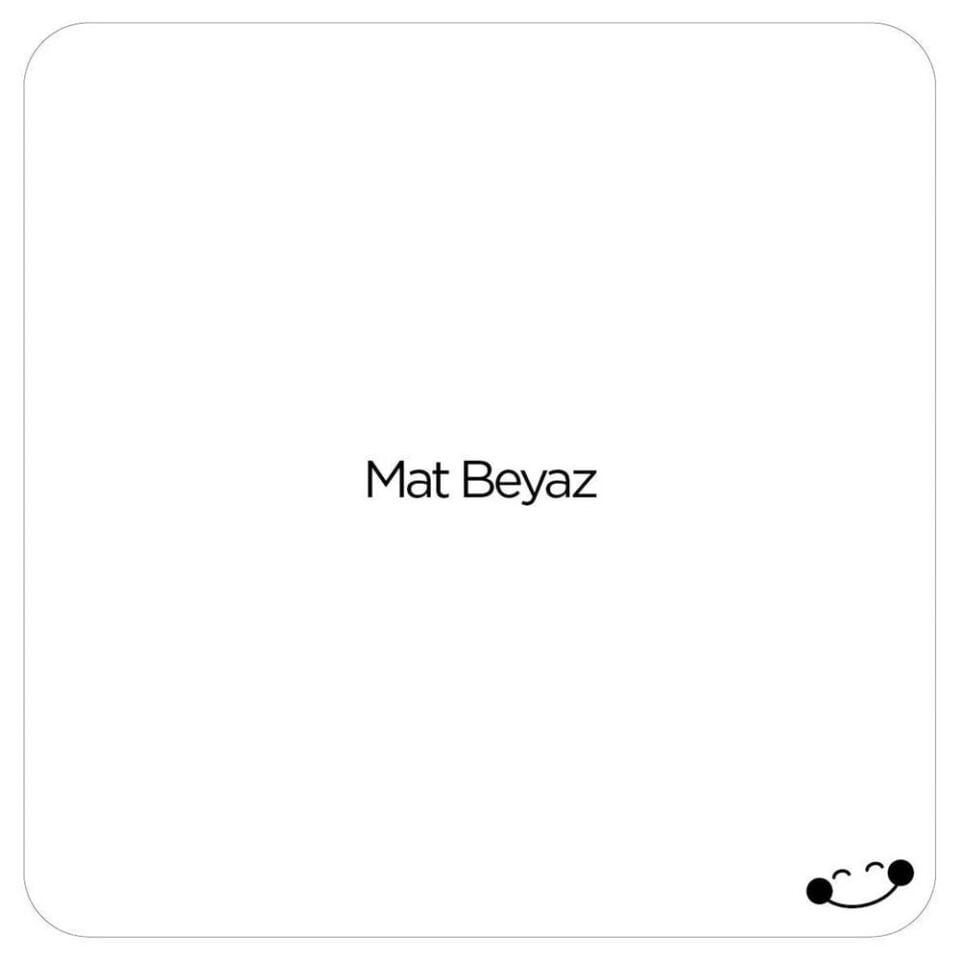POLİSAN- MAT BEYAZ RAL 9016 AKRİLİK SPREY BOYA