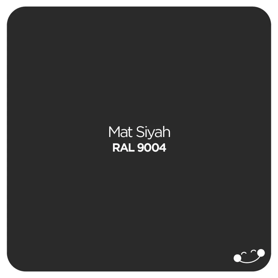 POLİSAN- MAT SİYAH RAL 9004 AKRİLİK SPREY BOYA