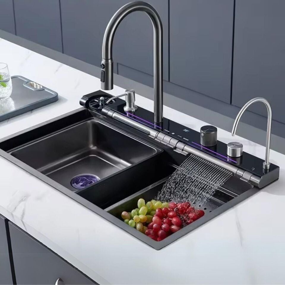 FLEKO İNCİ LIGHT ŞELALE TEKNOLOJİK EVYE SETİ