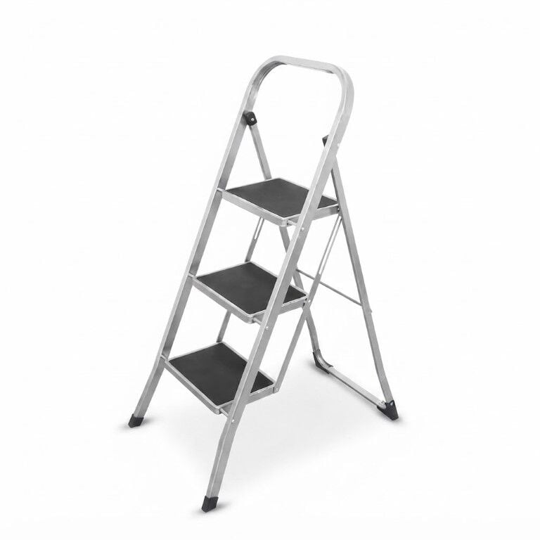 SGS1133 3 BASAMAKLI METAL MERDİVEN SLIMSTEP