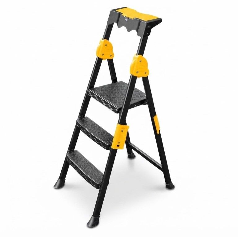 SGS1172 2+1 BASAMAKLI METAL MERDİVEN PROSTEP