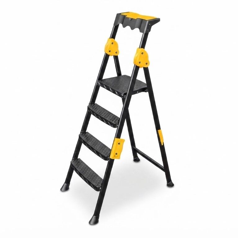 SGS1173 3+1 BASAMAKLI METAL MERDİVEN PROSTEP
